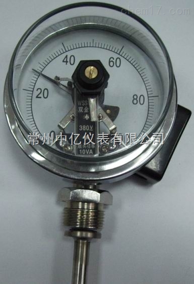 WSSX-411電接點(diǎn)雙金屬溫度計(jì)廠家